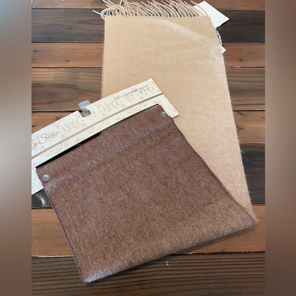 La Seine 100% Cashmere Scarf